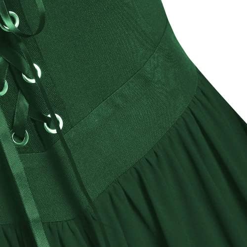 CHARMMA Women's Plus Size Butterfly Sleeve Gothic Halloween Dress