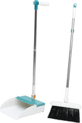 1set Household Broom Dustpan Set Handle Magnetic Connection Design for Easy Cleaning Compact Dustpan Broom Random Colors for Use