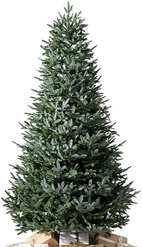 Balsam Hill European Silver Fir - Elegant Artificial Christmas Tree with True Needle Foliage Available Unlit or with LED Clear Lights, Unlit, 5'