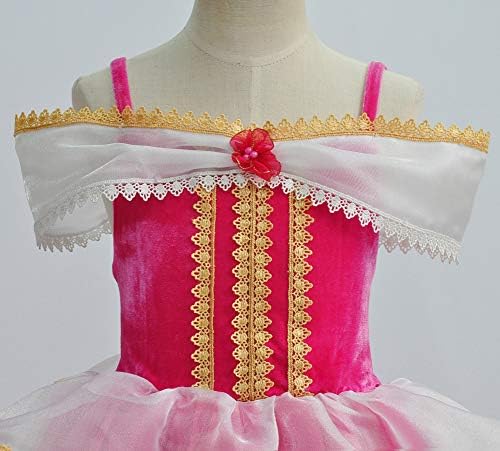 Girls Cinderella Costumes Halloween Princess Dress Up Fancy Birthday Party Ball Gown