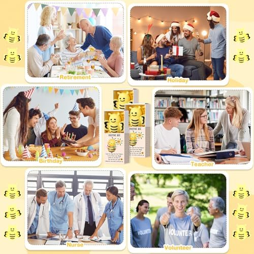 50 Sets Positive Bee Gifts Bee Inspirational Party Favors