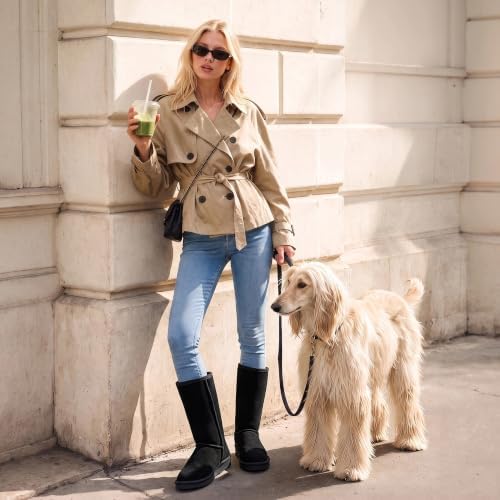 DREAM PAIRS Women's High-top Winter Warm Snow Boots