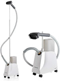 Reliable Vivio Professional Garment Steamer, Brass Element, Brush, 1300W | Professional standing steamer for clothes, 2 hours continuous steam, Remove wrinkles, Hose Fabric Cover, Anti-spill Cap