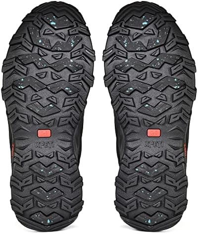 XPETI Winter Snow Casual Slip-on Loafers for Men Cocoon moc Waterproof Jungle Hiking Shoe,Easy Wear on/Off