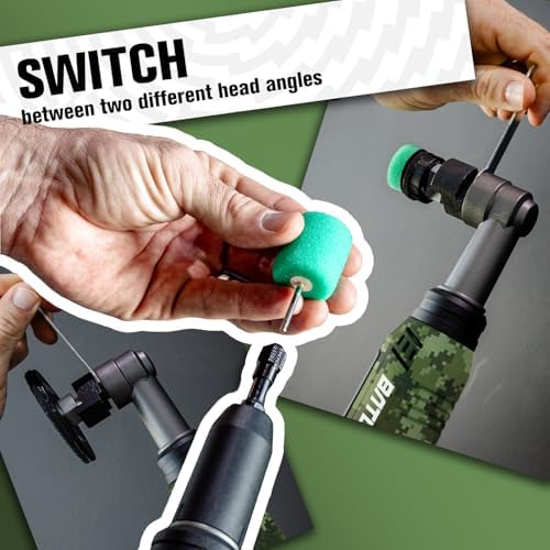 BATOCA 2026 S6 Mini Cordless Polisher 2 Heads for Motorcycles Detailing Kit