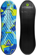 Artikfun Premium Foam Snowboard Sled, Tow Rope and Handle, Sized for Youth and Adults, Contoured Foot Deck Design, 48in-122cm Design Length