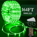 KNONEW 1000 LED Rope Lights Outdoor 164FT Rope Light for Outside Waterproof