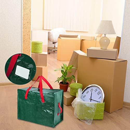 Shappy 6 Pcs Storage Bags, Green, 65 x 30", 24 x 16", 12 x 12"