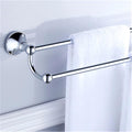 Chrome Plated Brass Wall Mount Bath Hardware Sets Towel Bar Robe Hook Paper Holder Square Bathroom Accessories Set