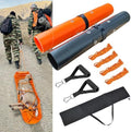 Bayattoo Hunter Dragging Mat Game Drag Sleds - Heavy-Duty Tear-Resistant Game Hauler for Hunting with Ropes and Handles, Portable and Durable Outdoor Gear (2 Set)