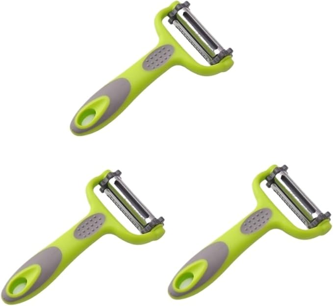 3 In 1 Vegetable and Fruit Peeler - Multifunctional Slicer Grater Kitchen Tool for Efficient Cooking(3Pcs)
