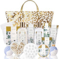 Spa Luxetique White Jasmine 15pc Spa Gift Baskets Gifts for Women Spa Gifts