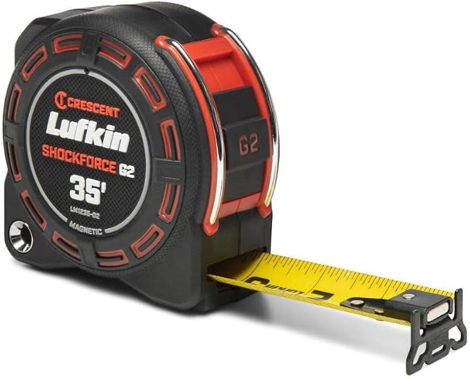 Lufkin Shockforce G2 35-ft Magnetic Tape Measure- LM1235-02