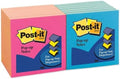 Wholesale CASE of 10 - 3M Post-it Ultra Colors Original Pop-up Notes-Post-it Notes,Pop-up,3"x3",100 SH/PD,12/PK,Assorted