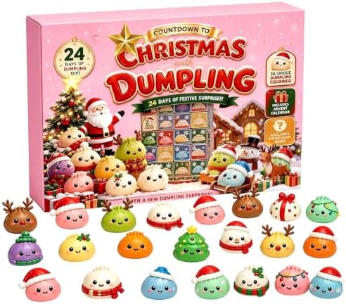 Squishy Advent Calendar 2026 Christmas Gift 24 Days Holiday Decor Countdown