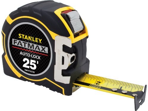 STANLEY FMHT33338L 1-1/4-Inch Auto Lock Tape Measure (Pack of 3)