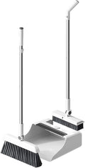 Broom and Dustpan Set for Home, Indoor Sweeping Cleaning Kit