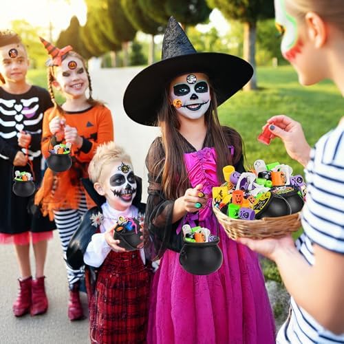 576 PCS Halloween Party Favors, Mini Witches Cauldron, Bulk Halloween Toys