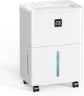 DEVERSE Max 25 Pints Dehumidifier for Home/Bedroom/Basement, 3000 Sq.Ft Coverage, with Drain Hose, Smart Humidity Control & Large Tank