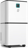 2000 Sq.Ft Dehumidifier for Basement - 36 dB 30 Pints Quiet Dehumidifiers with Drain Hose for Home Bedroom Bathroom Rv 3 Modes with LED Intelligent Humidity Light