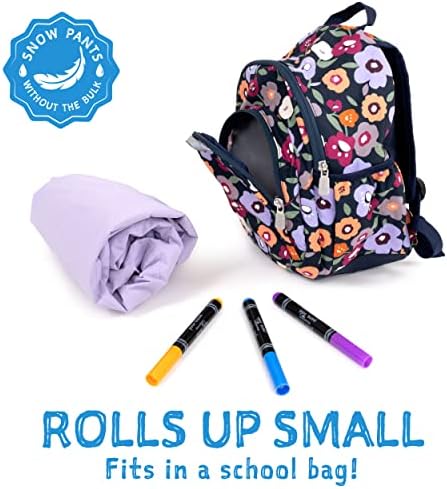 JAN & JUL Cozy-Dry Rain & Snow Pants for Toddlers