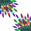 40FT Multi-Colored Christmas Lights, 200Ct Incandescent Mini String Lights