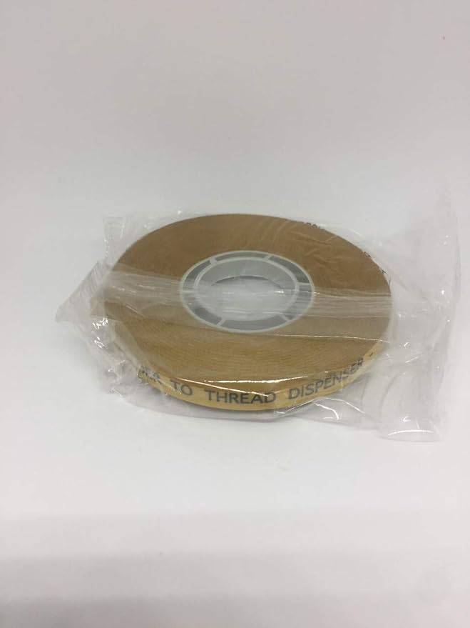 ATG Transfer Gun Double Side Refill Tapes, Reverse Wound Adhesive Transfer Tape Acid Free Gold Paper Liner ATG-7502, 1/4" X 36YD Pack of 3