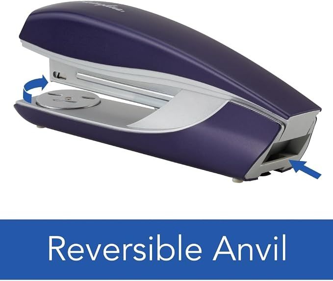 Swingline Stapler, NeXXt Series Style, Desktop Stapler, 40 Sheet Capacity, Blue (55657069)
