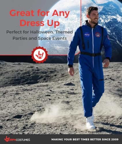Morph, Astronaut Costume Men, Space Suit, Halloween Costumes for Men