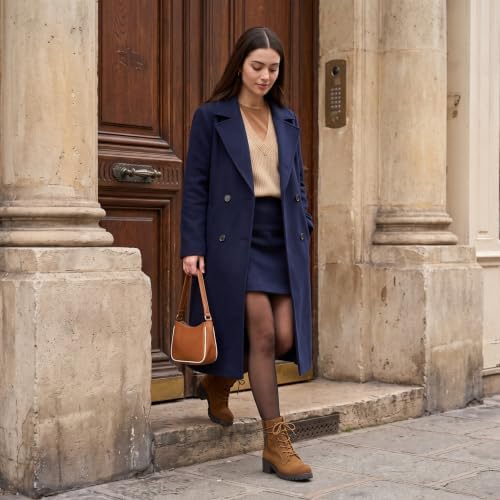 dunes Kobe Combat Ankle Boots for Women