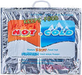 Superio Hot and Cold Insulated Bags for Food Delivery, Grocery Shopping Bags, Food Storage for Hot and Frozen Food for Travel, Disposable Cooler Bag, Reinforced Thermal Lunch Bag (1, 19"x5.5"x15.5")