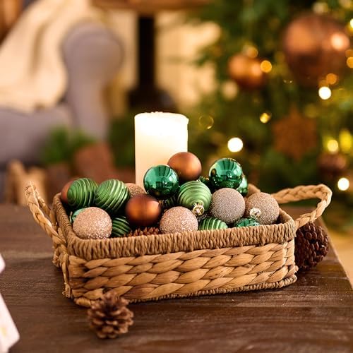 Valery Madelyn Small Christmas Tree Decorations Ball Ornaments 24ct 1.57"