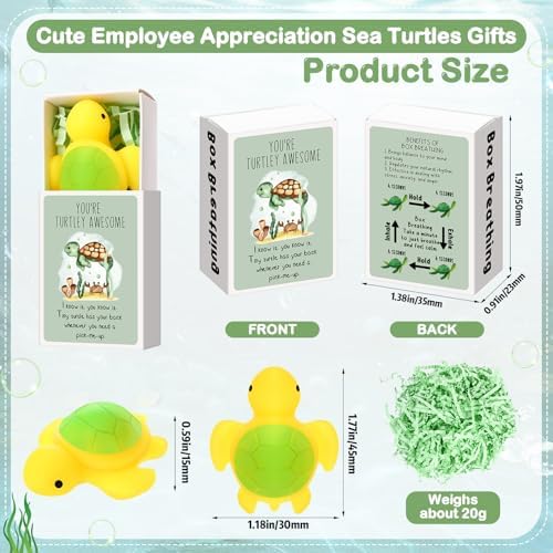 24 Sets Appreciation Turtle Gifts You are Awesome Party Favors