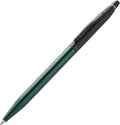 Cross Click Tuxedo Satin Metallic Green Ballpoint Pen - High-End Writing Tool for Versatile Use - Smooth Writing & Journaling - Elegant Accessory - Long-Lasting - Black Ink - Includes Gift Box