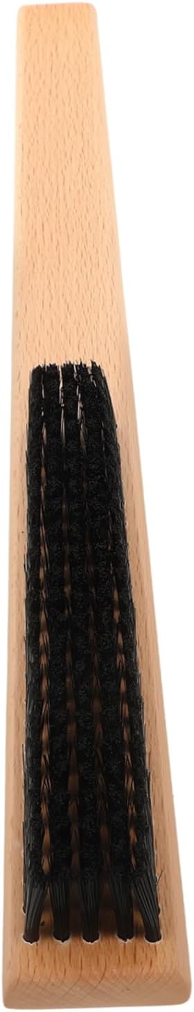 BESTYASH 2pcs Bristle Lint Removing Brush for Clothes Gentle Cleaning Tool Supple Bristles for Woolen Garments Coats and Blankets Convenient Hanging Design for Home Use