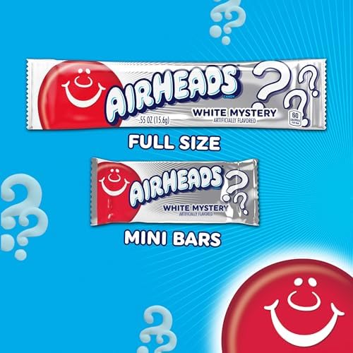 Airheads Mini Candy Bars, Taffy Variety Pack, 5 lb Bag