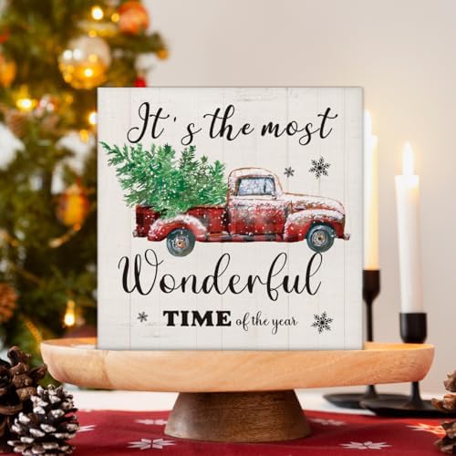 Christmas Decorations - It's the Most Wonderful Time of the Year Decor