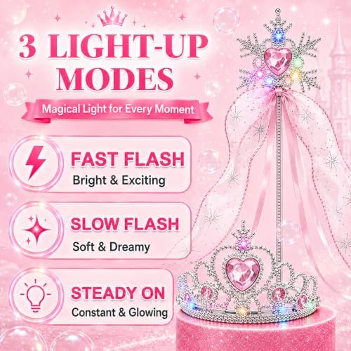 Good Witch Costume Princess Costume for Girls Pink Dress