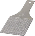 Sustainable Stainless Steel Wasabi Grater - Hagane Zame REGULAR - Grate Wasabi, Garlic, Ginger, Apples, Fruits, Vegetables, Creamy Texture/Kinjirushi Wasabi (Reguar, 6.8 inch x 3.3 inch)
