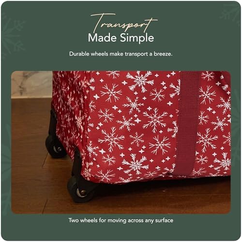 Covermates Rolling Treasurekeeper Storage Bag, 19.25" L x 13" W x 12.5" H