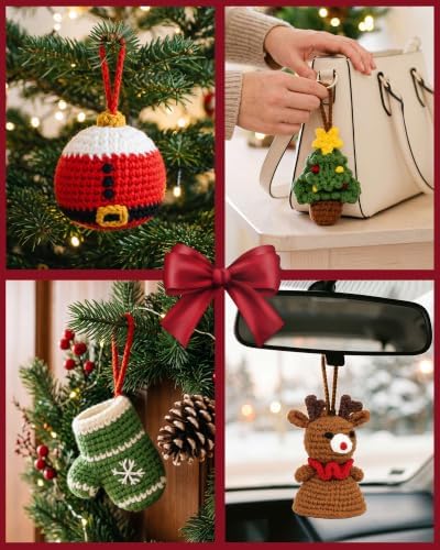 Crochet Ornament Advent Calendar 2026 Christmas Gift for Women Families