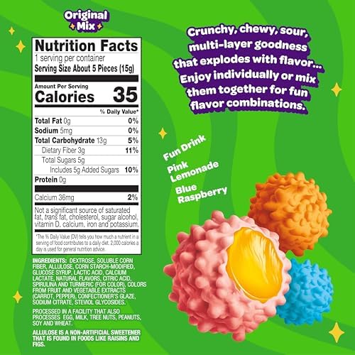 JOYRIDE Super Novas Party Pack - Healthy Candy, 3-Pack Variety