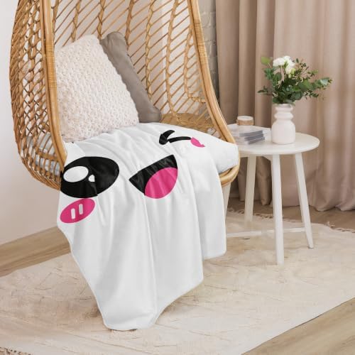 Squishy Dumpling Easy Halloween Costume Graphic Sherpa Throw Blanket