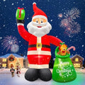 Kalolary 20FT Tall Christmas Inflatables Santa Claus