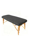 ZMDREAM Disposable Fitted Massage Table Sheets Bed Covers for Massage Beauty Tattoo 82 x 35 inches Black/20