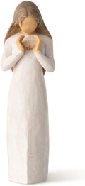 Willow Tree Ever Remember, A Flame Continues to Glow, Safe Within, A Gift to Express Sympathy, Comfort, Remembrance, Bereavement and Healing, Sculpted Hand-Painted Figure