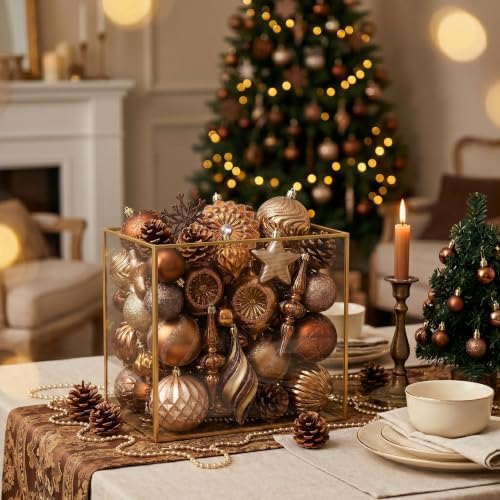 Valery Madelyn 80ct Christmas Tree Decorations Ball Ornaments Set