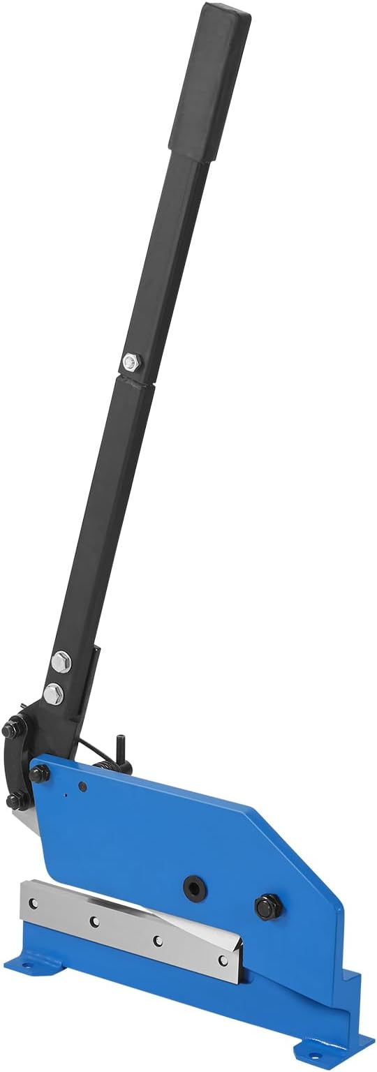 VEVOR Hand Plate Shear 12",Manual Metal Cutter Cutting Thickness1/4 Inch Max,Metal Steel Frame Snip Machine Benchtop 1/2 Inch Rod,for Shear Carbon Steel Plates and Bars