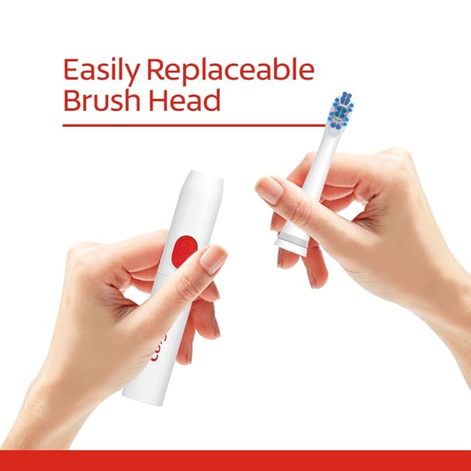 Colgate 360 Advanced Whitening Electric Toothbrush Replacement Head, 2 Count