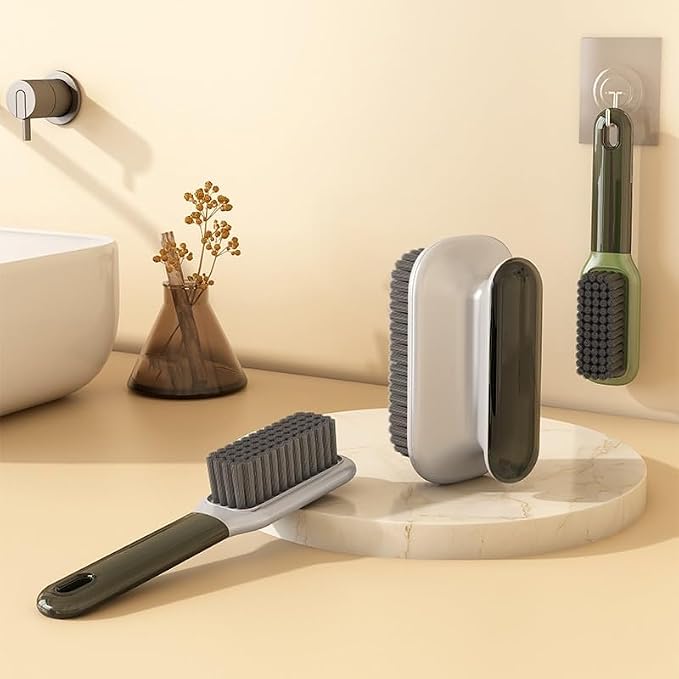 Bathroom Floor Brush Clean Clothes Collar Laundry Wash Shoes Soft Bristle Wipe Small Shoe